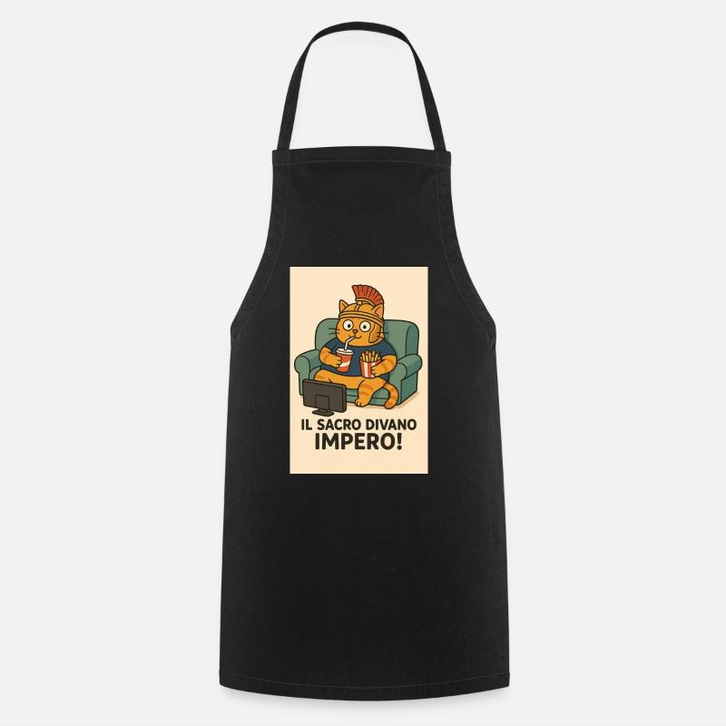 Sacro_divano_Impero - Cooking Apron - black