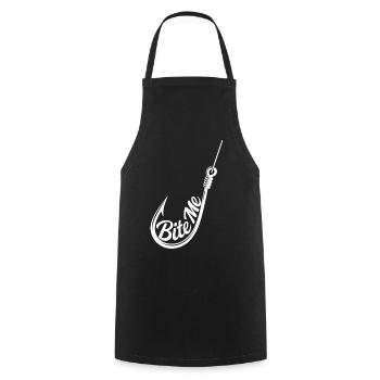 T-shirt silhouette Me Hook - Tablier de cuisine - noir - Devant - AI Model Male 185 dark (185cm)