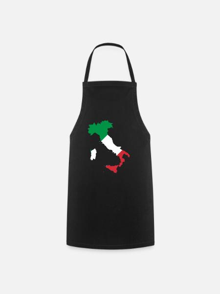 Italien - Kochschürze - Schwarz