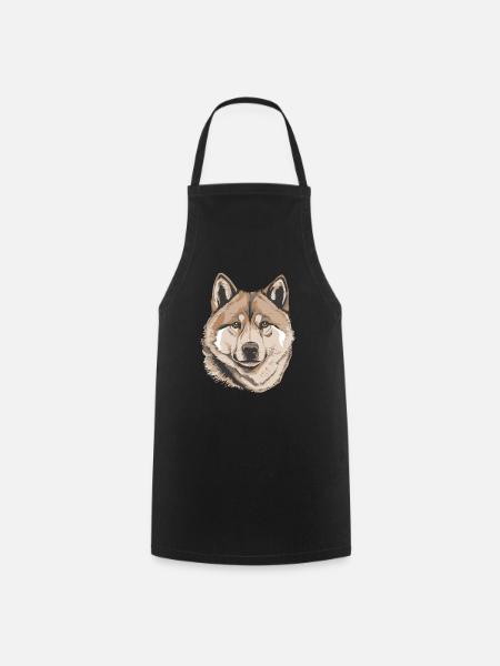 Akita - Kochschürze - Schwarz
