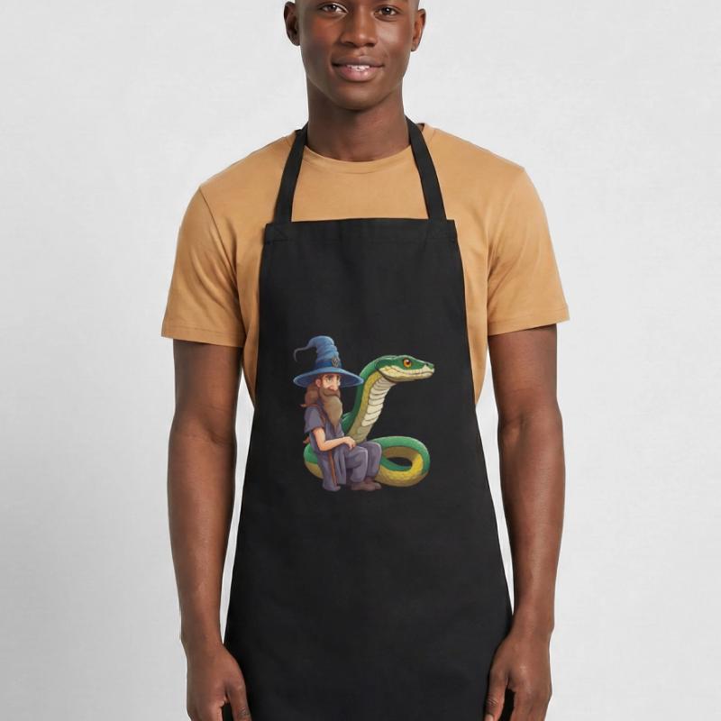Wizard Snake Anaconda snake Snake Boa Python Cooking Apron