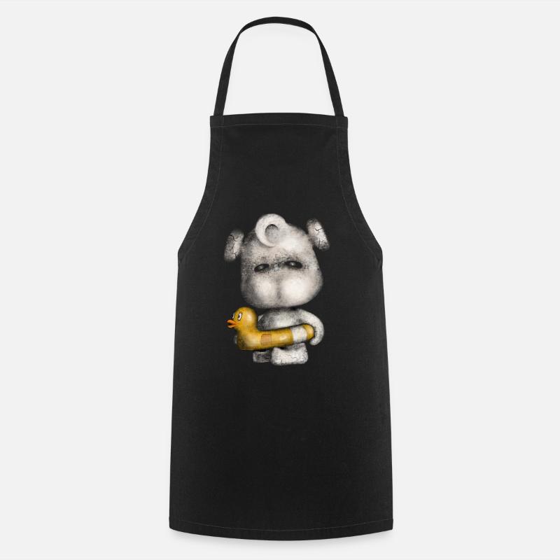 Vie à la plage - Tablier de cuisine - noir