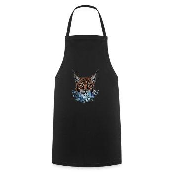 Lynx - Cooking Apron - black - Front - AI Model Male 185 dark (185cm)