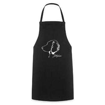 Stabijhoun Profile Dogs Dog Wilsigns - Cooking Apron - black - Front - AI Model Male 185 dark (185cm)