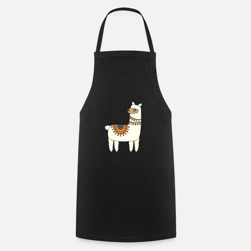 Alpaga - Tablier de cuisine - noir