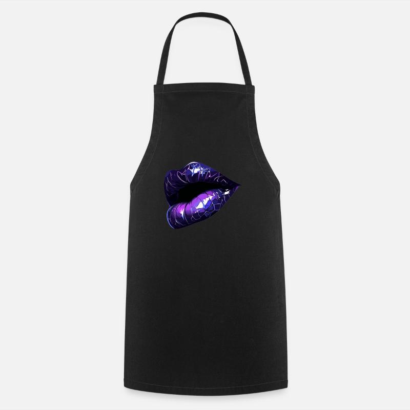 baiser - Tablier de cuisine - noir
