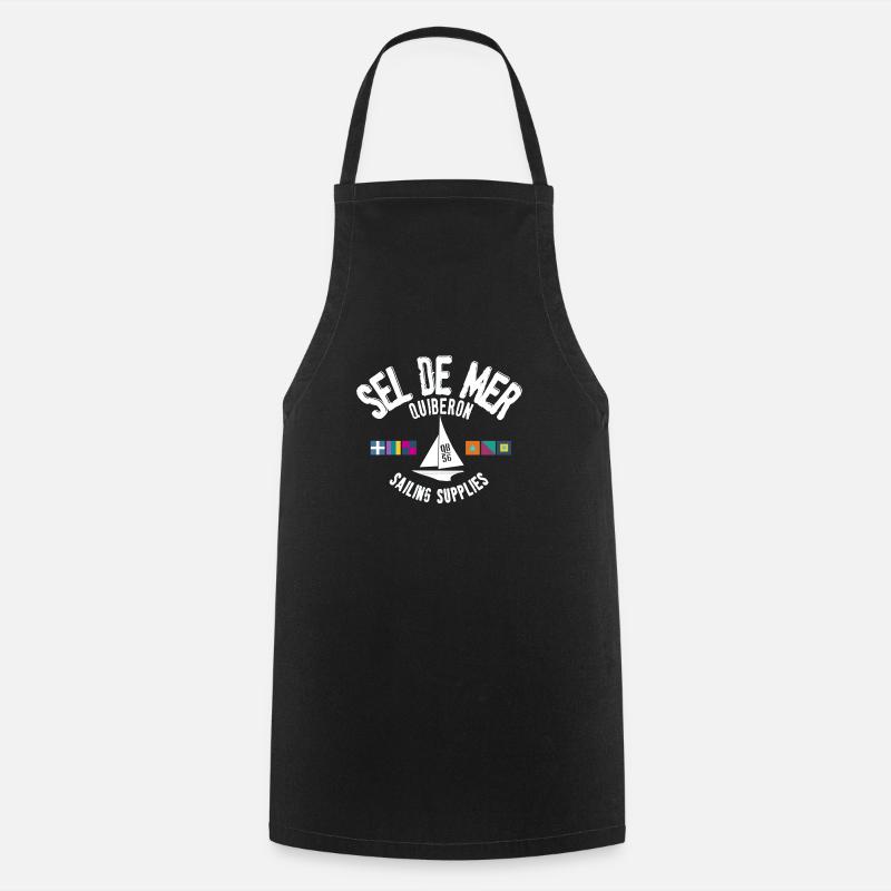 Sel de mer Quiberon - Tablier de cuisine - noir