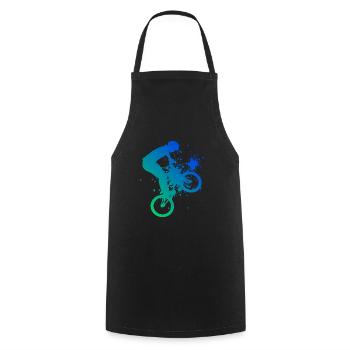 Vélo Hommes BMX BMX Bike Femmes BMX garçons - Tablier de cuisine - noir - Devant - AI Model Male 185 dark (185cm)