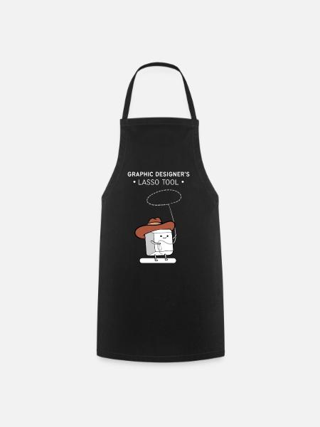 Designer graphiste graphiste designer artiste - Tablier de cuisine - noir