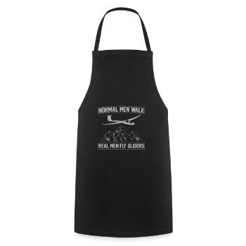 Gliding - Cooking Apron - black - Front - AI Model Male 185 dark (185cm)