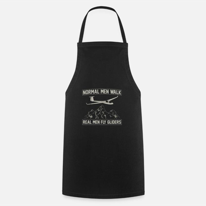 Gliding - Cooking Apron - black