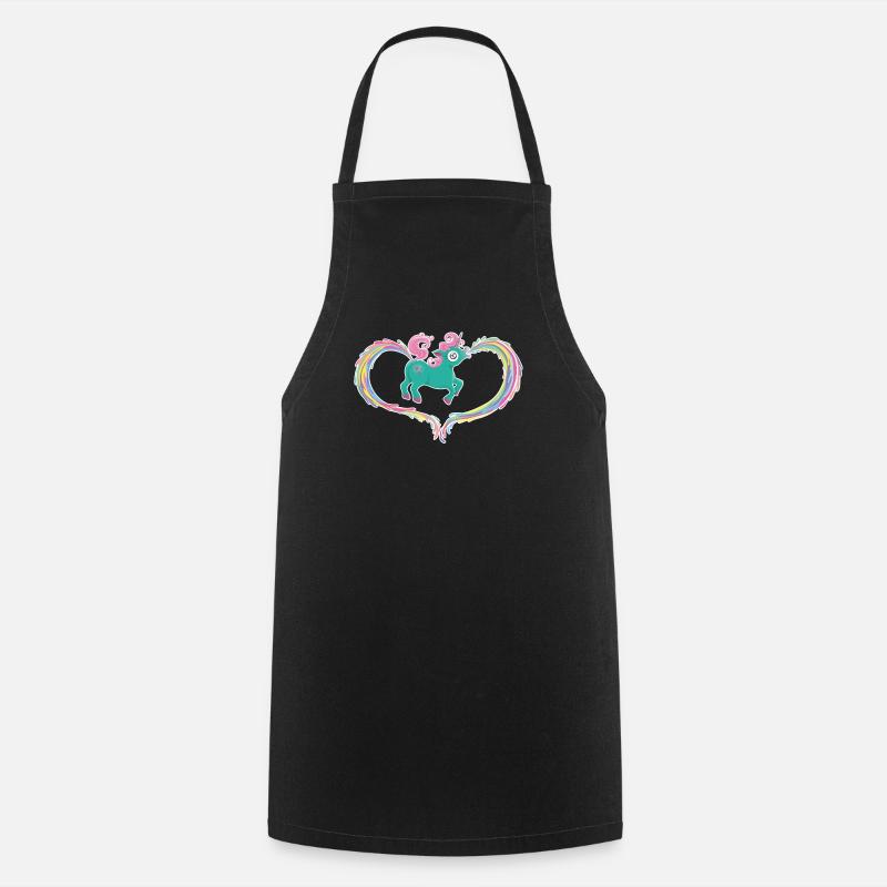 Unicorn - Cooking Apron - black