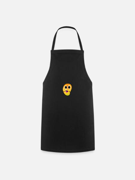 Mango charming fun and smiling - Cooking Apron - black