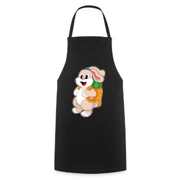 Bunny Student Backpack School - Cooking Apron - black - Front - AI Model Male 185 dark (185cm)