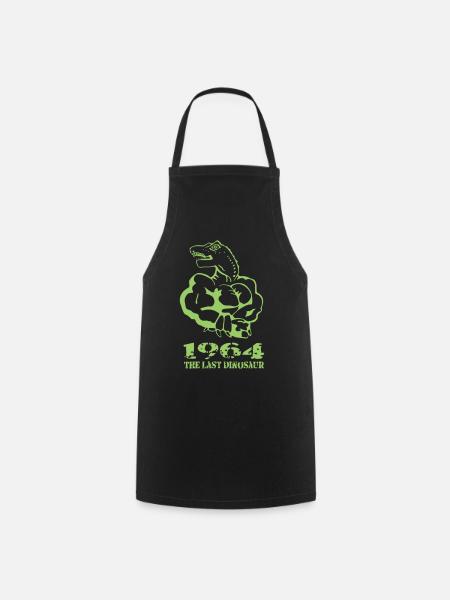 Year of birth1964-2024 - Cooking Apron - black