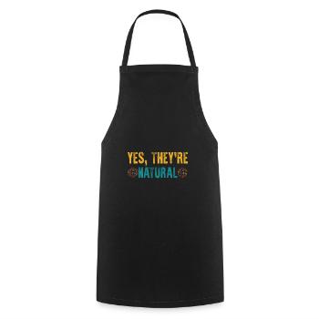 D20 Dice Fantasy Jeu de rôle Cadeau de jeu de rôle - Tablier de cuisine - noir - Devant - AI Model Male 185 dark (185cm)