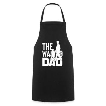 The Walking Dad - Kochschürze - Schwarz - Vorne - AI Model Male 185 dark (185cm)