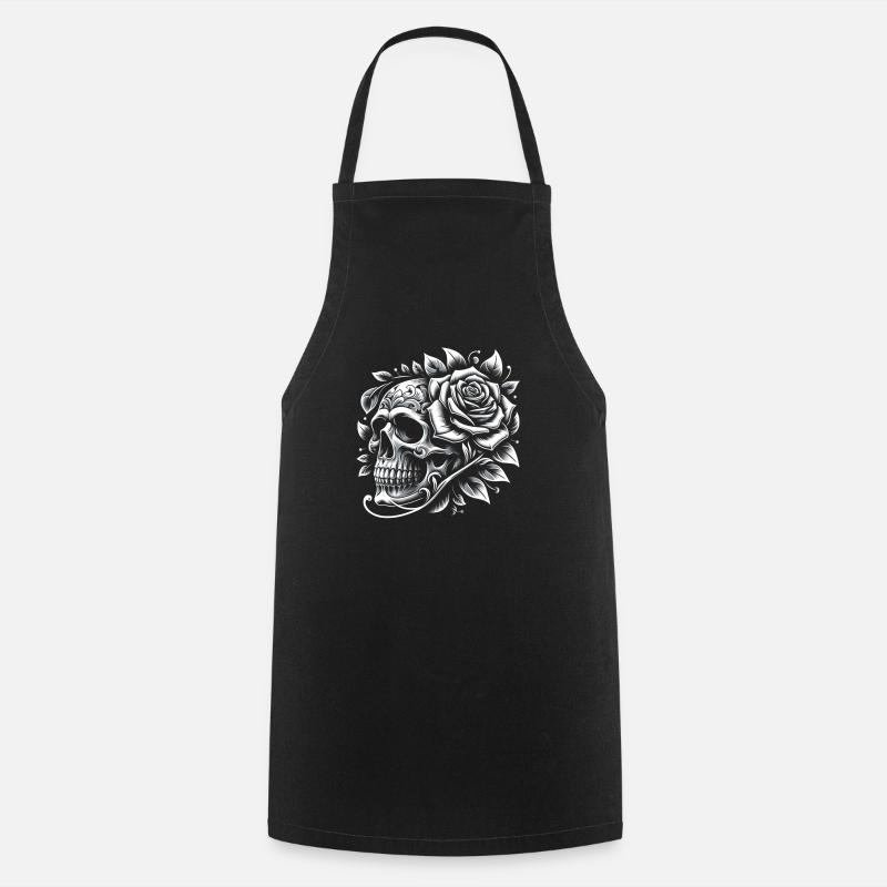 Contraste éternel - Tablier de cuisine - noir