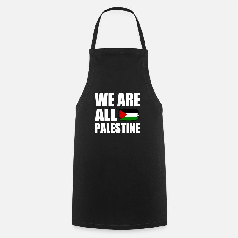 We are all palestine - Kochschürze - Schwarz
