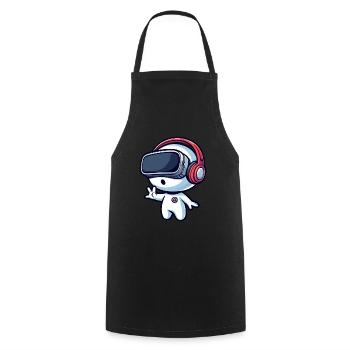 Alien Alien VR Joueur de réalité virtuelle - Tablier de cuisine - noir - Devant - AI Model Male 185 dark (185cm)