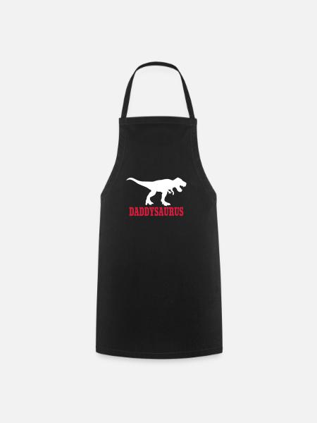 Daddy Saurus - Kochschürze - Schwarz