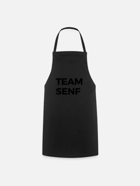 TEAM SENF - Kochschürze - Schwarz