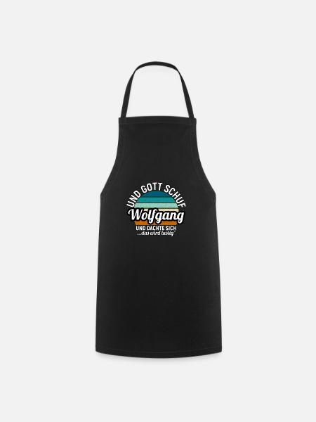 Wolfgang - Kochschürze - Schwarz