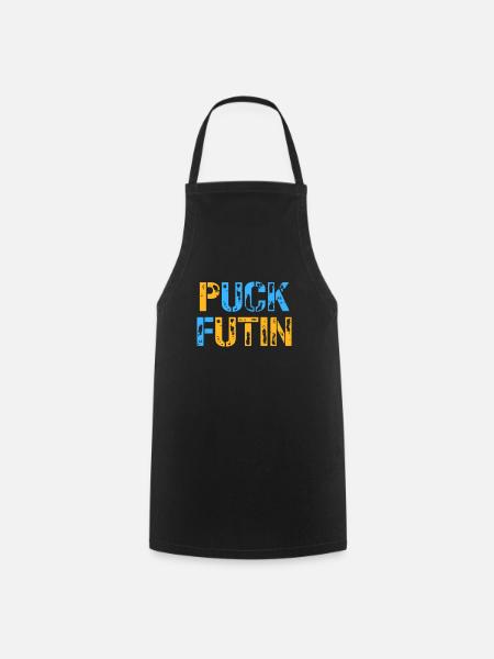 Puck Futin - Kochschürze - Schwarz