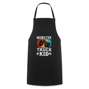 Monstertruck Monstertruck Kinder jam jump v8 laut - Kochschürze - Schwarz - Vorne - AI Model Male 185 dark (185cm)