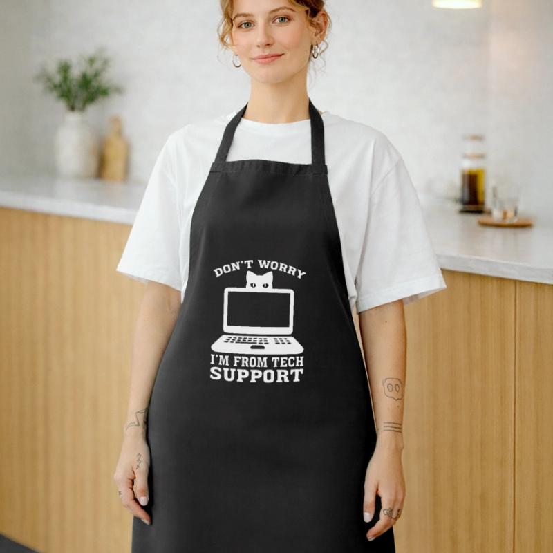 Technical Support Computer Technology IT Software Cooking Apron
