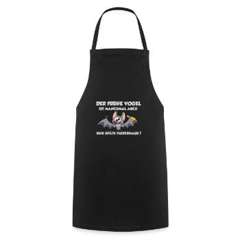 Bier Trinken Party Design - Kochschürze - Schwarz - Vorne - AI Model Male 185 dark (185cm)