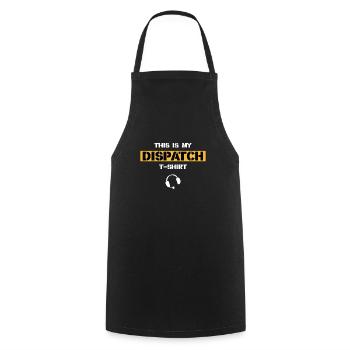 Meilleur devis de répartiteur Profession de cadeau Logistique - Tablier de cuisine - noir - Devant - AI Model Male 185 dark (185cm)
