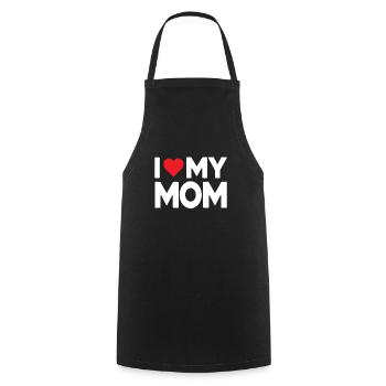 Beste Mama Überhaupt Muttertag Mutter Geschenk - Kochschürze - Schwarz - Vorne - AI Model Male 185 dark (185cm)