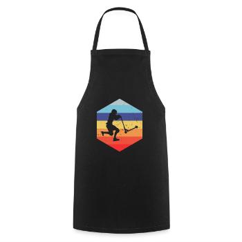 Women's Men's Scooter Stunt Stunt Scooter Scooter - Cooking Apron - black - Front - AI Model Male 185 dark (185cm)