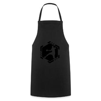 Handball masculin Féminin Handballeurs Joueurs de handball Joueurs de handball - Tablier de cuisine - noir - Devant - AI Model Male 185 dark (185cm)