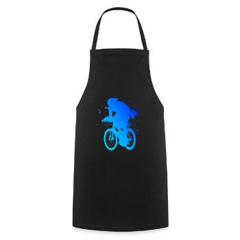 Vélo de route vélo de route pour hommes vélo de route pour femmes - Tablier de cuisine - noir - Devant - AI Model Male 185 dark (185cm)