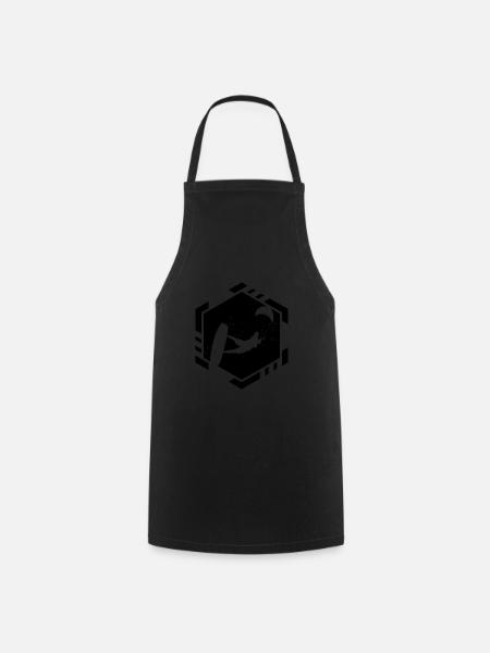 Kitesurf Kite Kitesurfer Hommes Kitesurf - Tablier de cuisine - noir