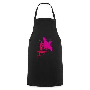 Wingfoil hommes Wingfoil femmes wingsurf - Tablier de cuisine - noir - Devant - AI Model Male 185 dark (185cm)