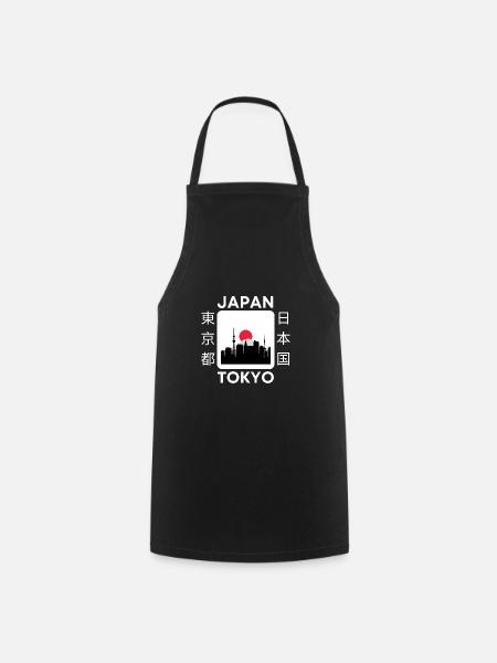 Japan Tokyo - Cooking Apron - black
