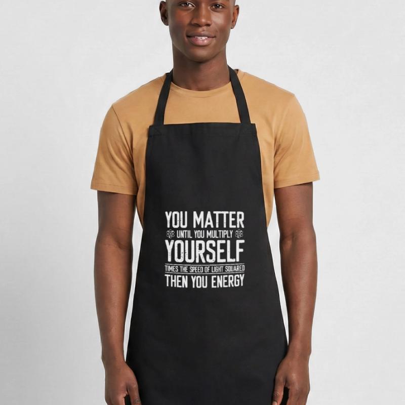 Quantum Physics Physicist Physics Professor Molecule Cooking Apron