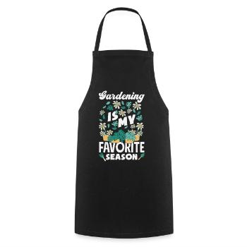 Garden & Plant Lovers Gifts - Cooking Apron - black - Front - AI Model Male 185 dark (185cm)