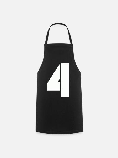 4 - Kochschürze - Schwarz