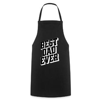 Meilleure faute de frappe 3D de Papa de tous les temps - Tablier de cuisine - noir - Devant - AI Model Male 185 dark (185cm)