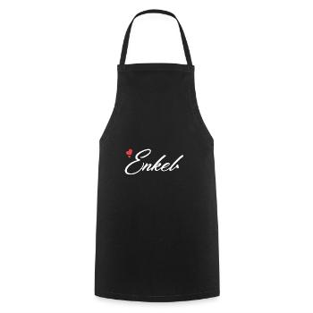 Enkel Enkel Geschenk Enkel Shirt Enkel lustige Ges - Kochschürze - Schwarz - Vorne - AI Model Male 185 dark (185cm)
