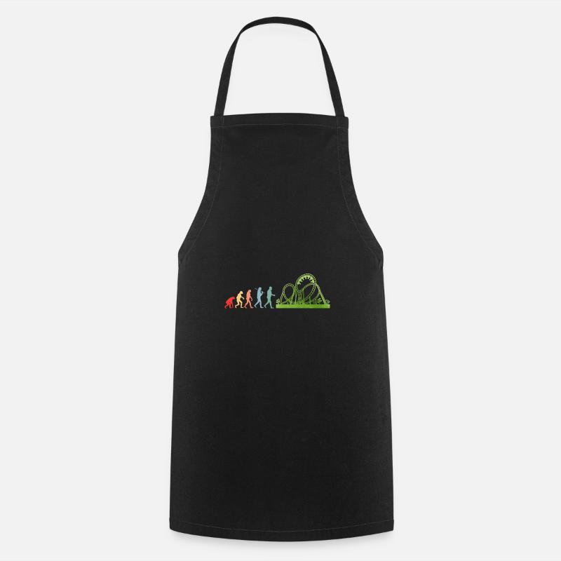 roller coaster - Cooking Apron - black