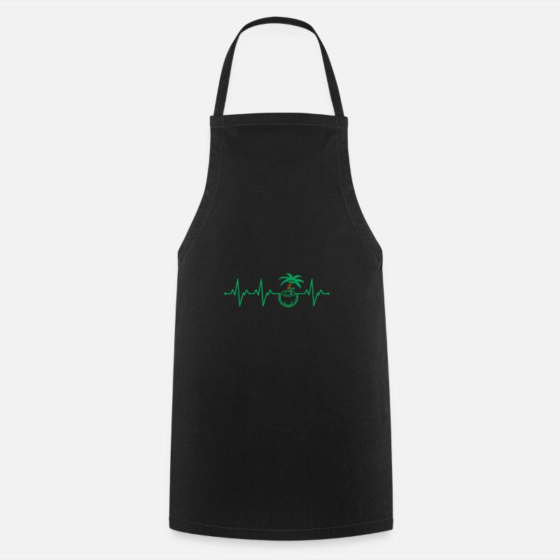 coconut - Cooking Apron - black