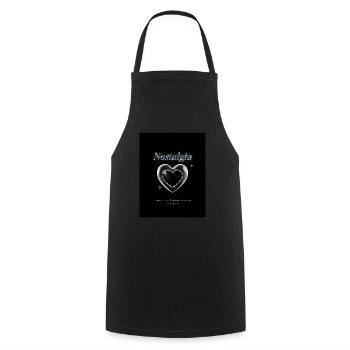 Black Modern Chrome Streetwear T Shirt - Tablier de cuisine - noir - Devant - AI Model Male 185 dark (185cm)