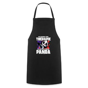 I don't need therapy I just have to go to my - Cooking Apron - black - Front - AI Model Male 185 dark (185cm)