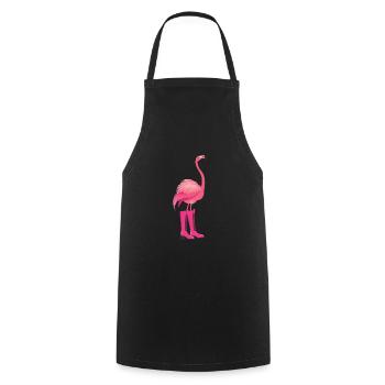 Flamant - Tablier de cuisine - noir - Devant - AI Model Male 185 dark (185cm)