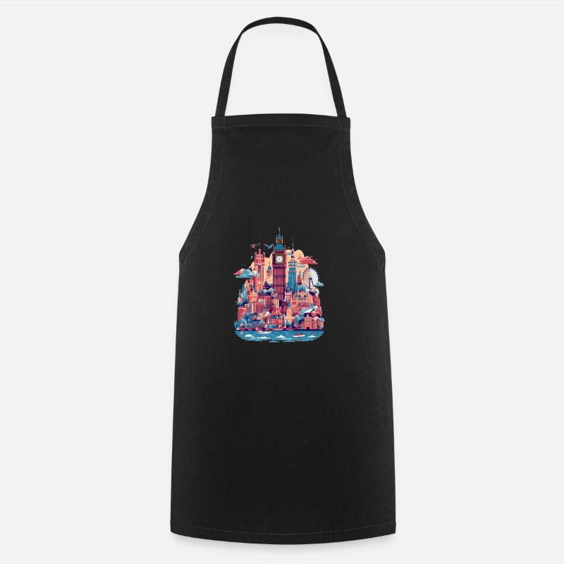 London - Cooking Apron - black